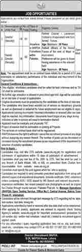 Latest WAPDA Jobs 2024-Water & Power Development Authority Jobs