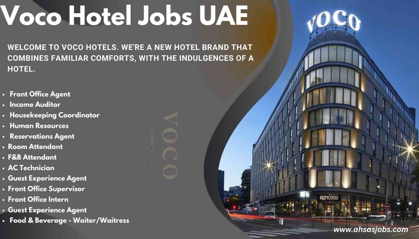 Voco Hotel Jobs UAE