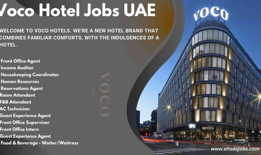 Voco Hotel Jobs UAE