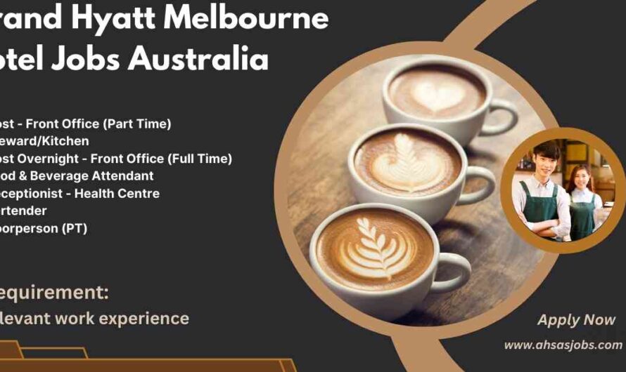 Grand Hyatt Melbourne Hotel Jobs Australia