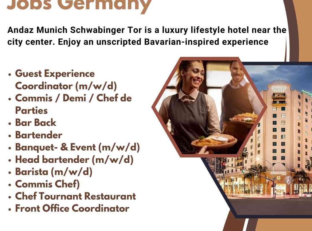Andaz Munich Hotel Jobs Germany