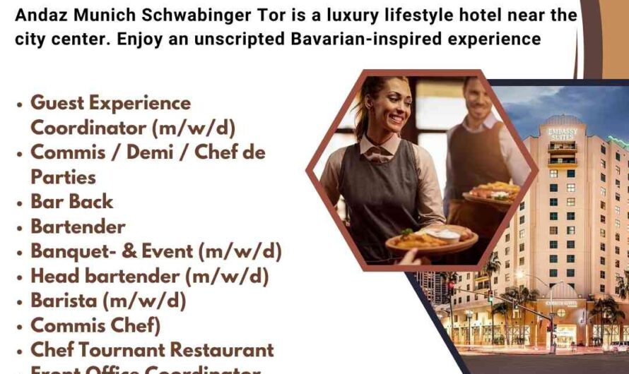 Andaz Munich Hotel Jobs Germany