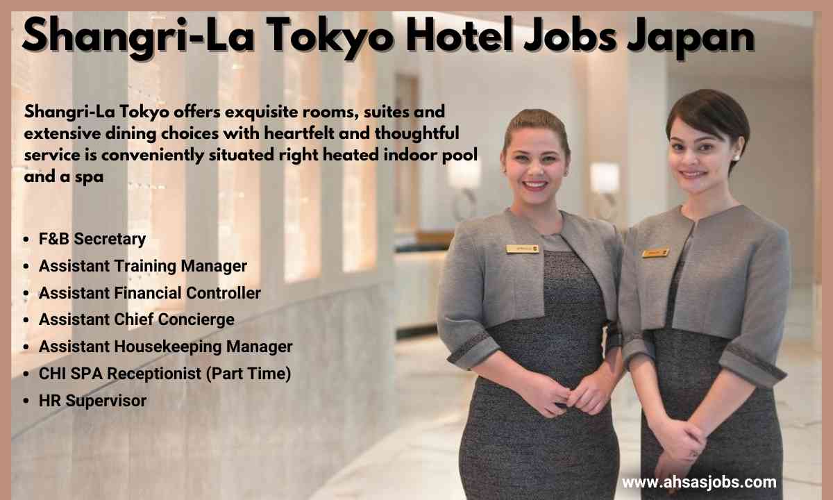 Shangri-La Tokyo Hotel Jobs Japan