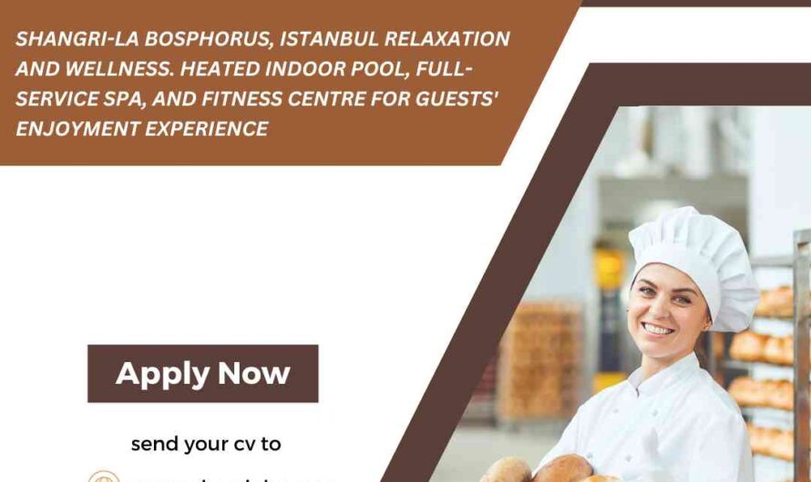 Shangri-La Bosphorus, Hotel Jobs Turkey