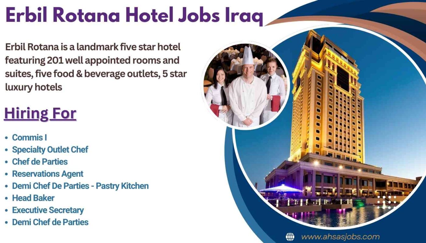 Erbil Rotana Hotel Jobs Iraq