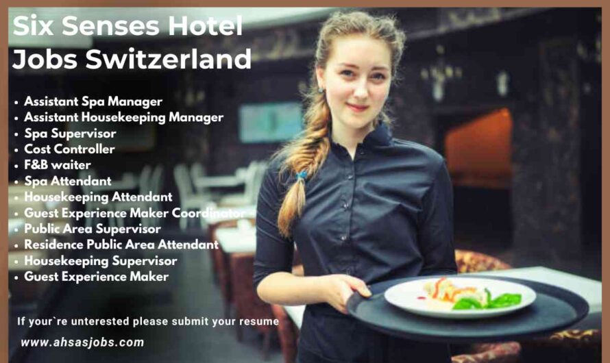 Six Senses Hotel Jobs Switzerland