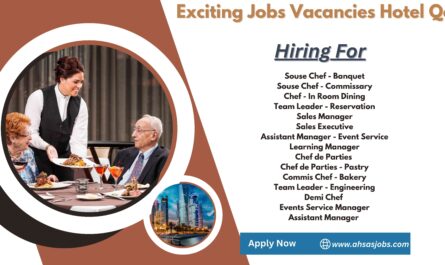 Exciting Jobs Vacancies Hotel Qatar