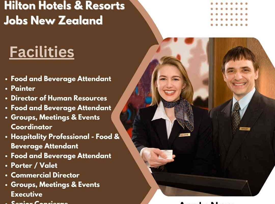 Hilton Hotels & Resorts Jobs New Zealand