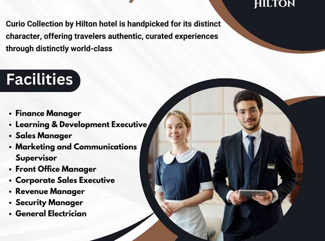 Curio Collection by Hilton Hotel Jobs Turkey