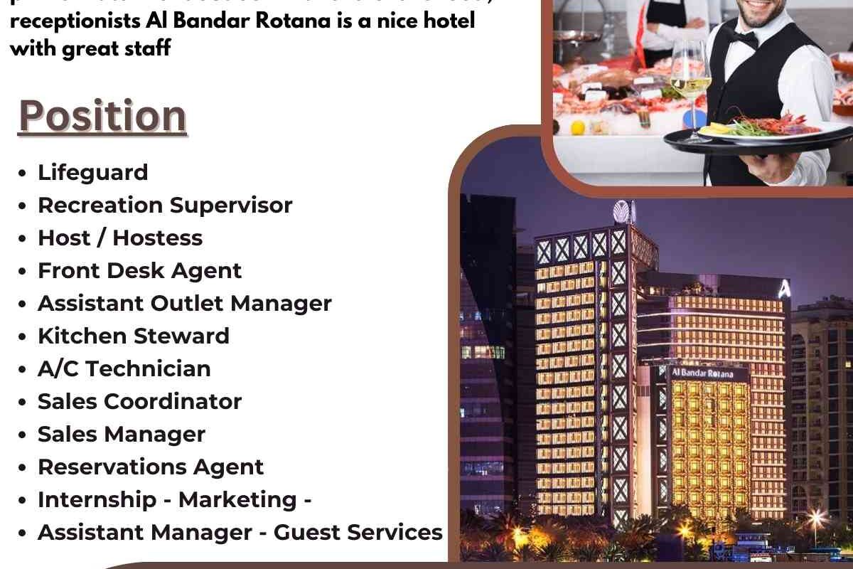 Al Bandar Rotana Hotel Jobs UAE