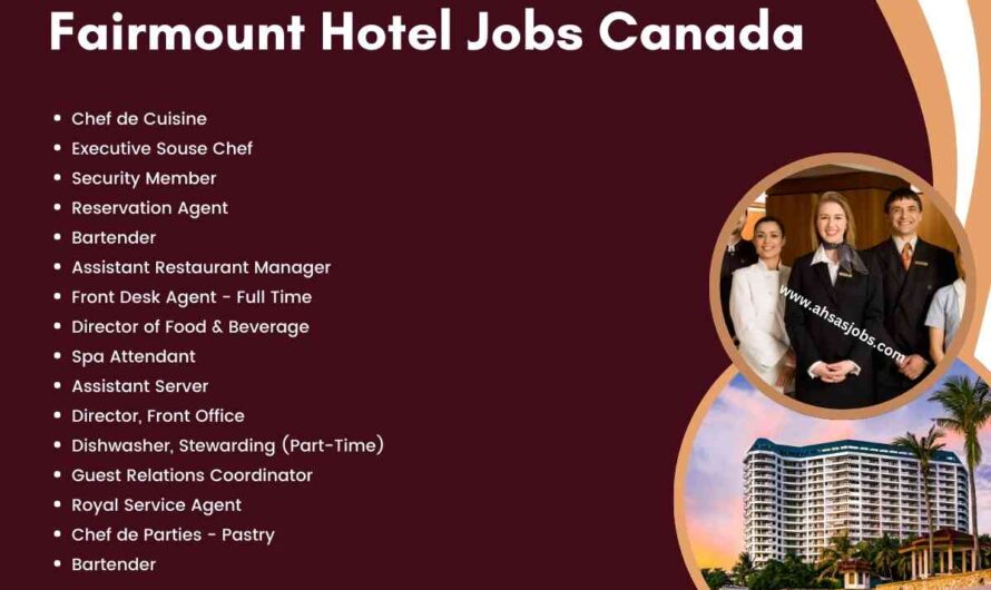 Fairmount Hotel Jobs Canada