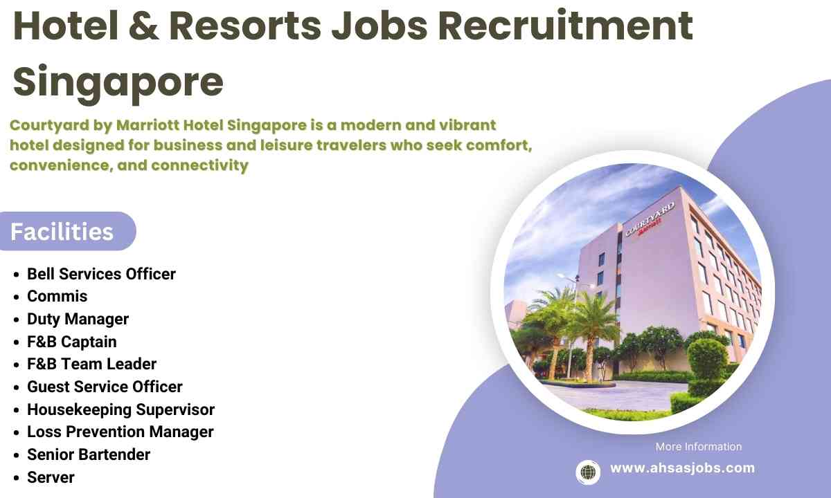 Hotel & Resorts Jobs Recruitment Singapore