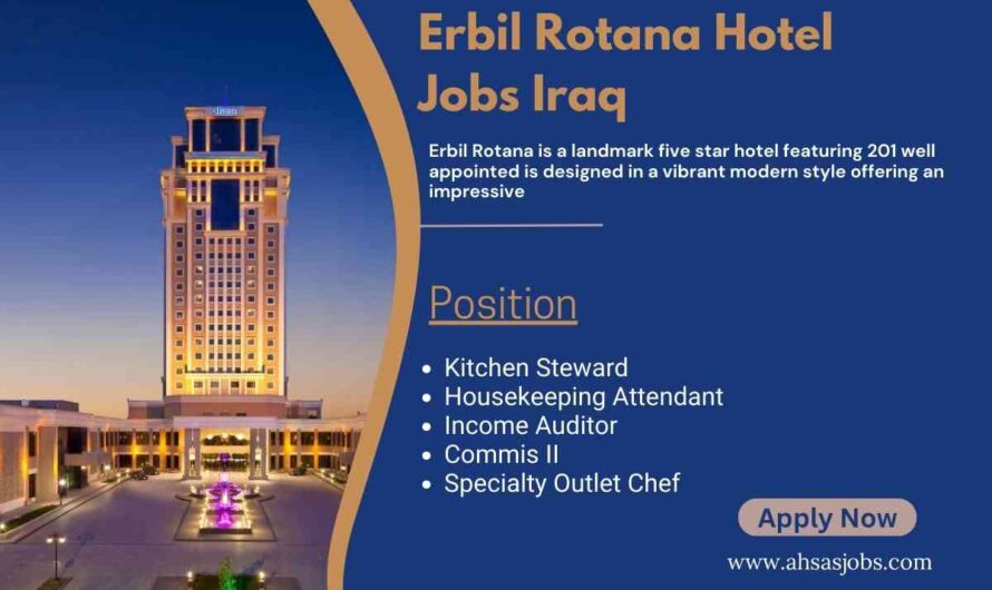 Erbil Rotana Hotel Jobs Iraq