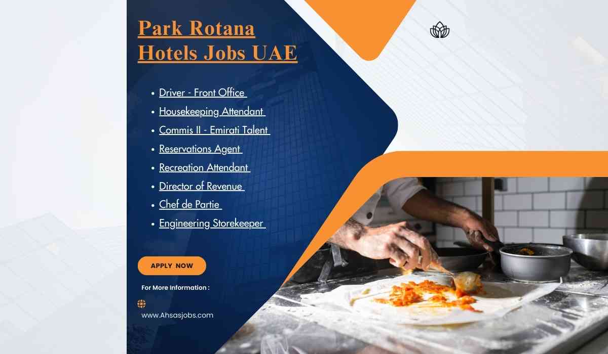 Park Rotana Hotels Jobs UAE