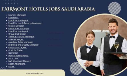 FAIRMONT Hotels Jobs Saudi Arabia