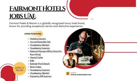 Fairmont Hotels Jobs UAE