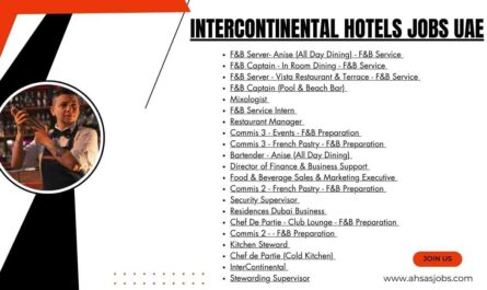 InterContinental Hotels Jobs UAE