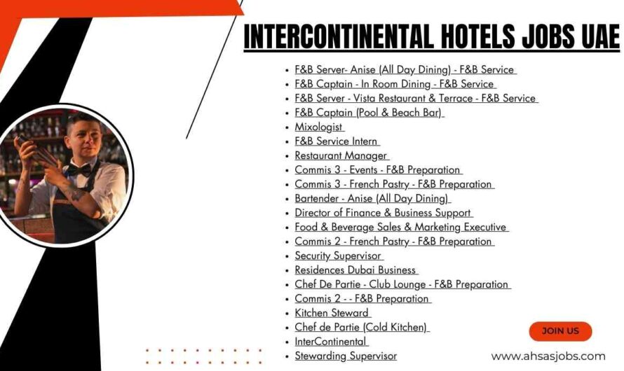 InterContinental Hotels Jobs UAE