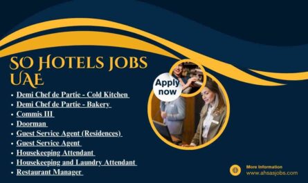 SO Hotels jobs UAE  