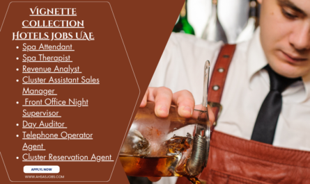 Vignette Collection Hotels Jobs UAE