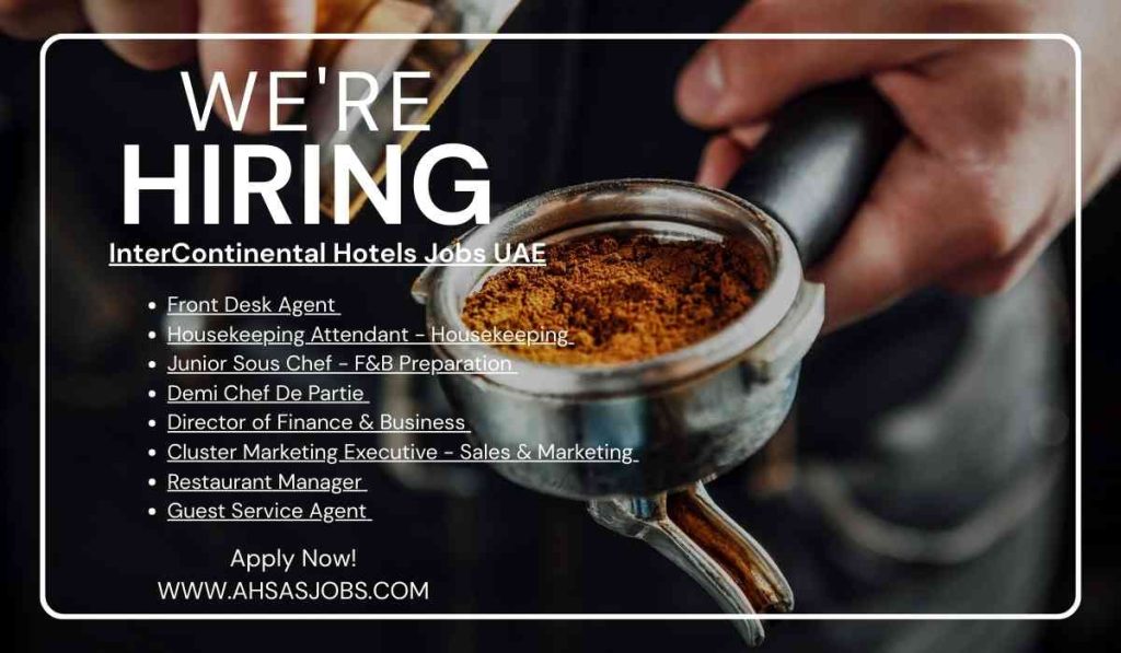 Intercontinental Hotels jobs UAE