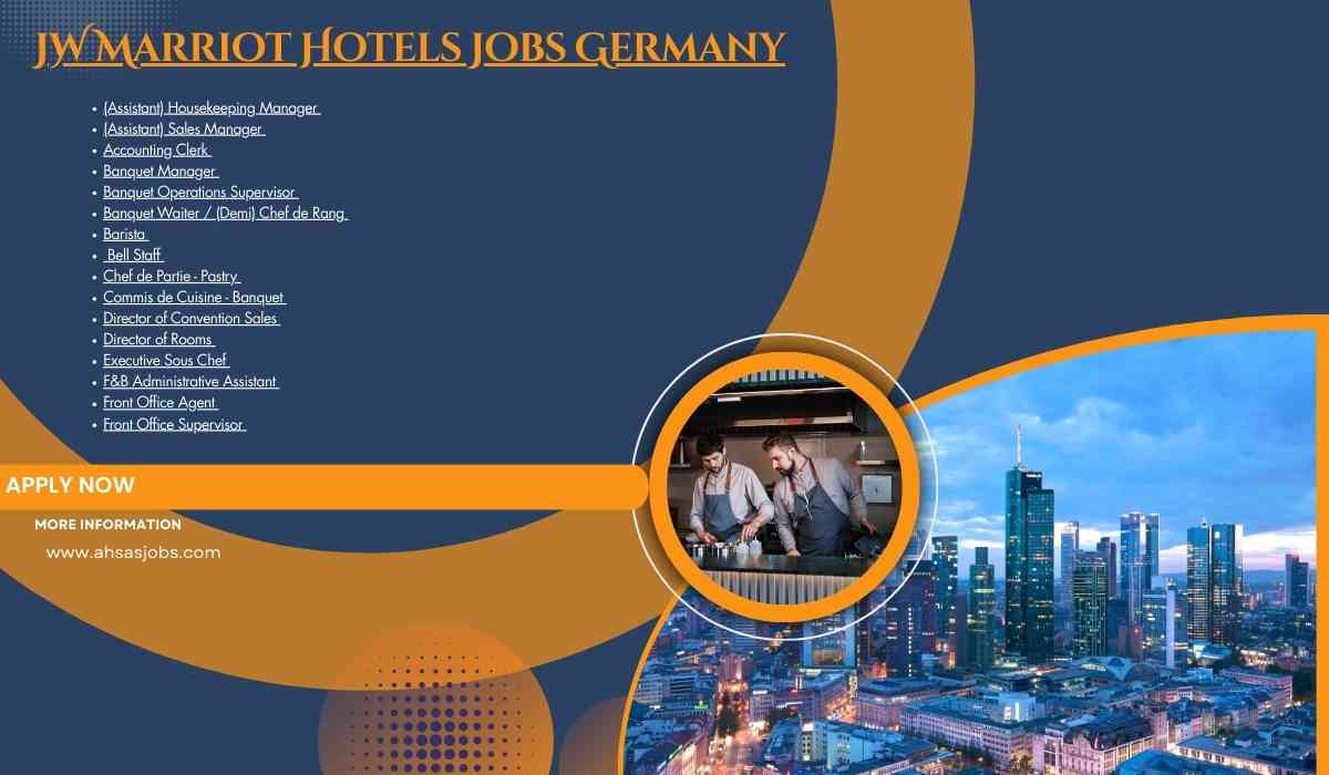JW Marriot Hotels Jobs Germany