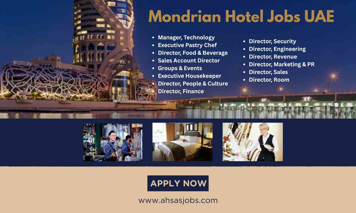 Mondrian Hotel Jobs UAE