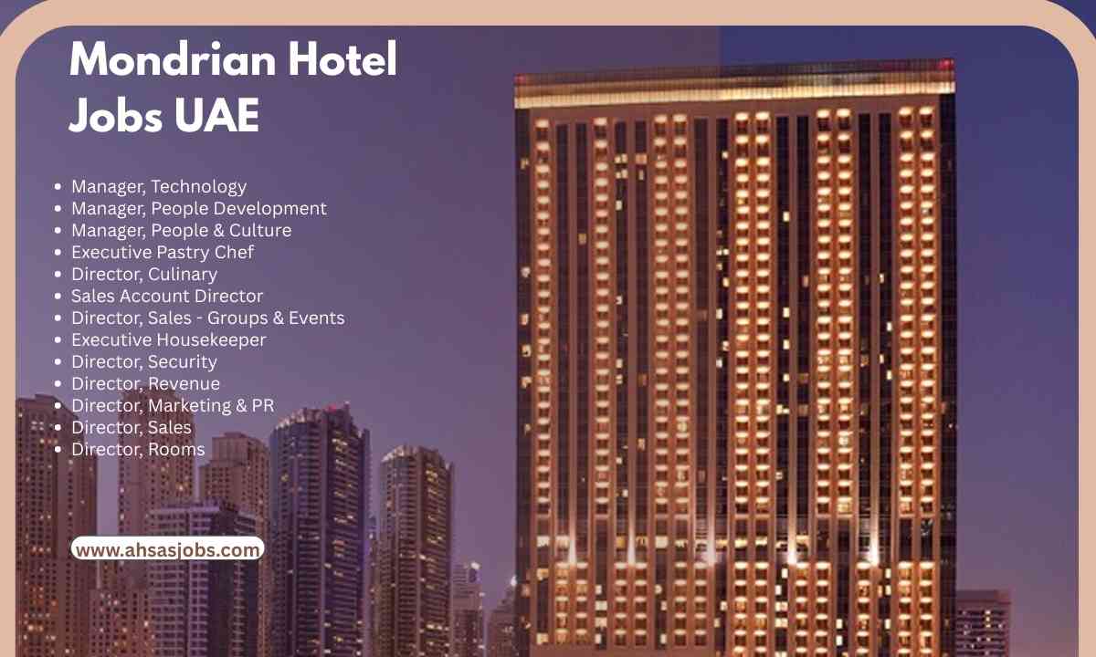 Mondrian Hotel Jobs UAE